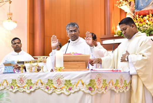 Nativity feast celebrated